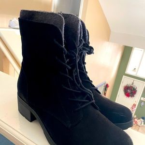 Black booties!